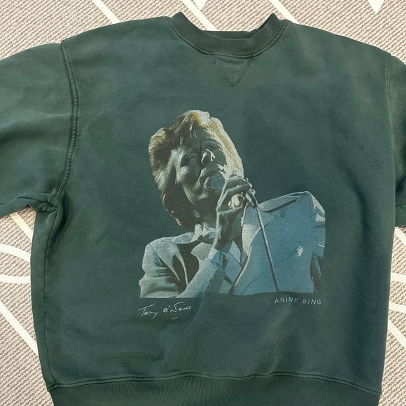 ANINE BING Bowie Ramona Sweatshirt - Picture 1 of 9